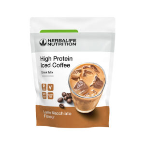 High Protein Iced Coffee Latte Macchiato 308g Herbalife Nutrition Ανεξάρτητος Συνεργάτης Κατερίνα Κουιμάνη live24well.gr